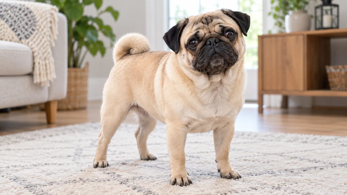 Pug ilan — bakımlı Pug ilan görseli